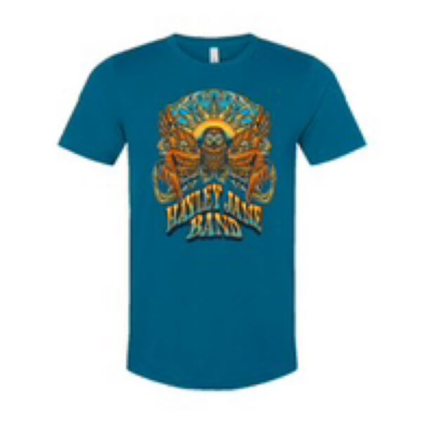 Men’s Owl Shirt - Teal Blue