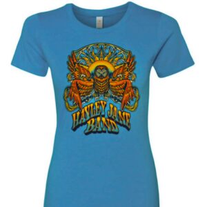 Women’s Owl Shirt - Teal Blue